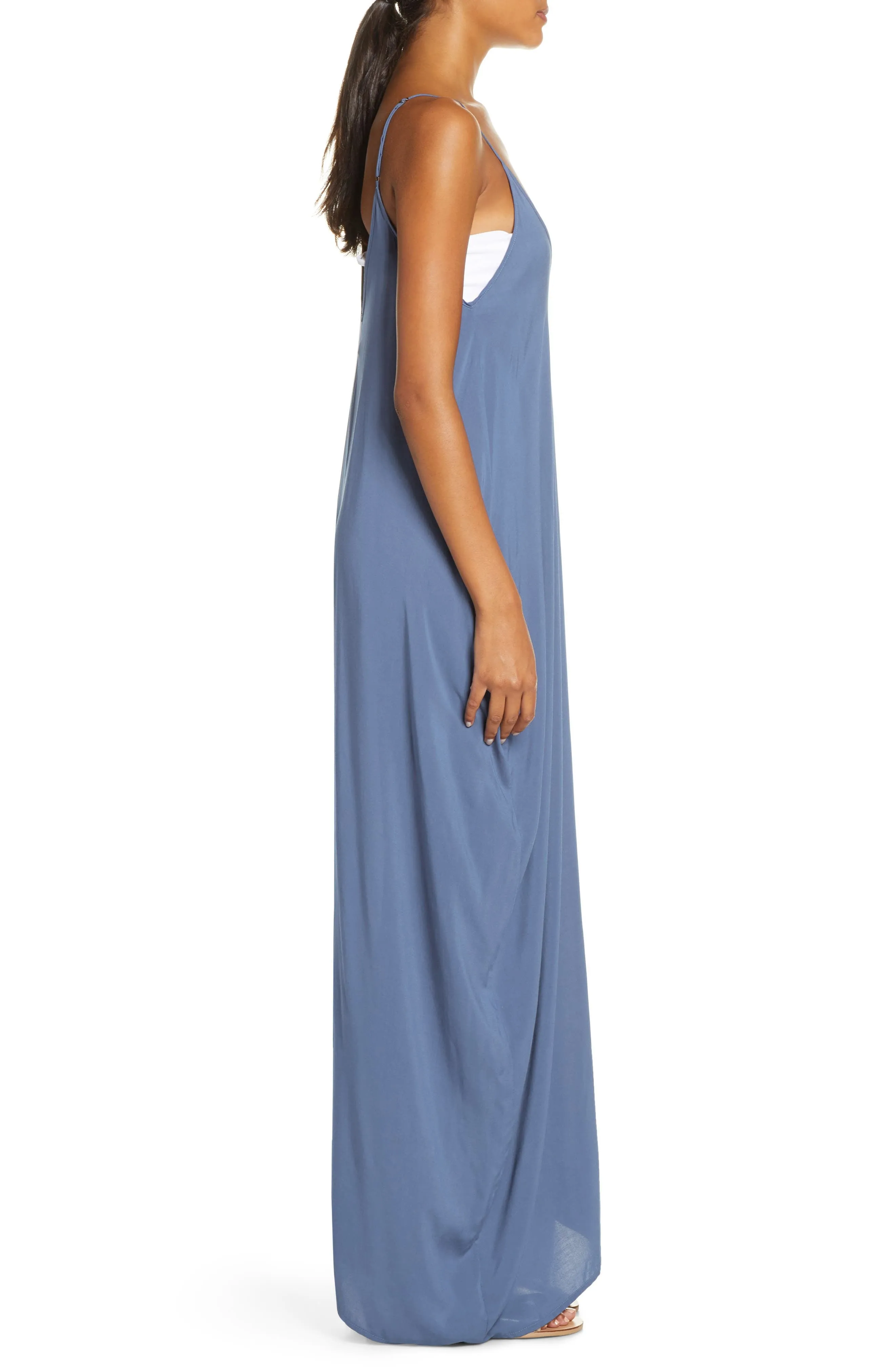 4 Comfy V-Back Cover-Up Maxi Dress
