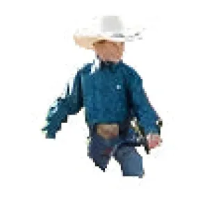 Boy's Cinch Blue Paisley Print MTW7060370