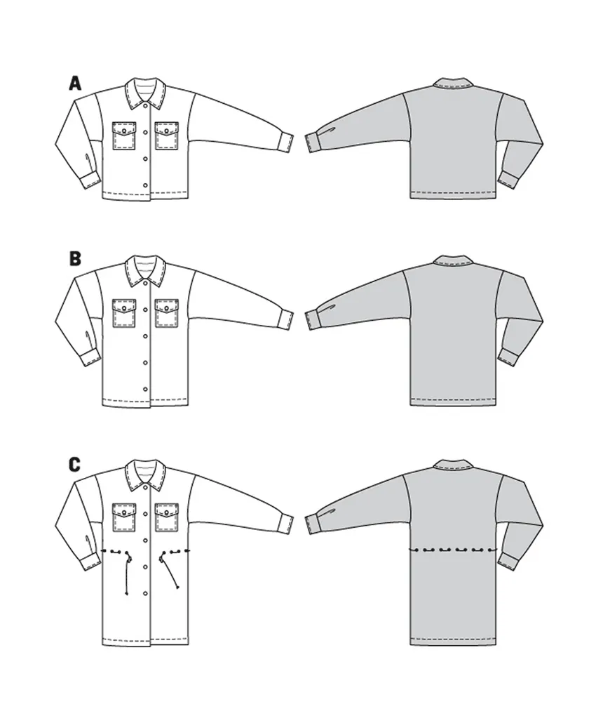 Burda Pattern 6024 Misses' Jacket