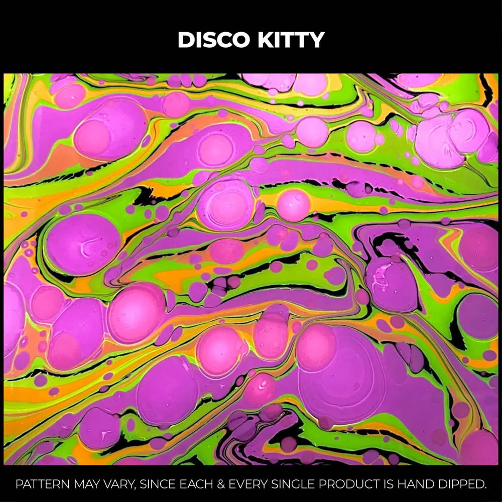 Disco Kitty UV Hydro-Dipped Bucket Hat
