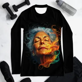 Divine Glow Women's Rash Guard