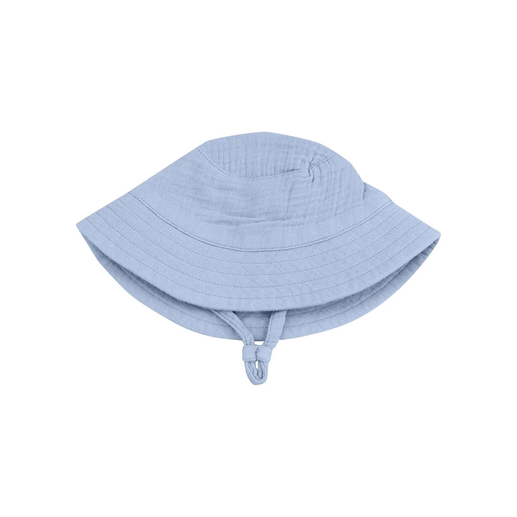 Dusty Blue Muslin Bucket Hat