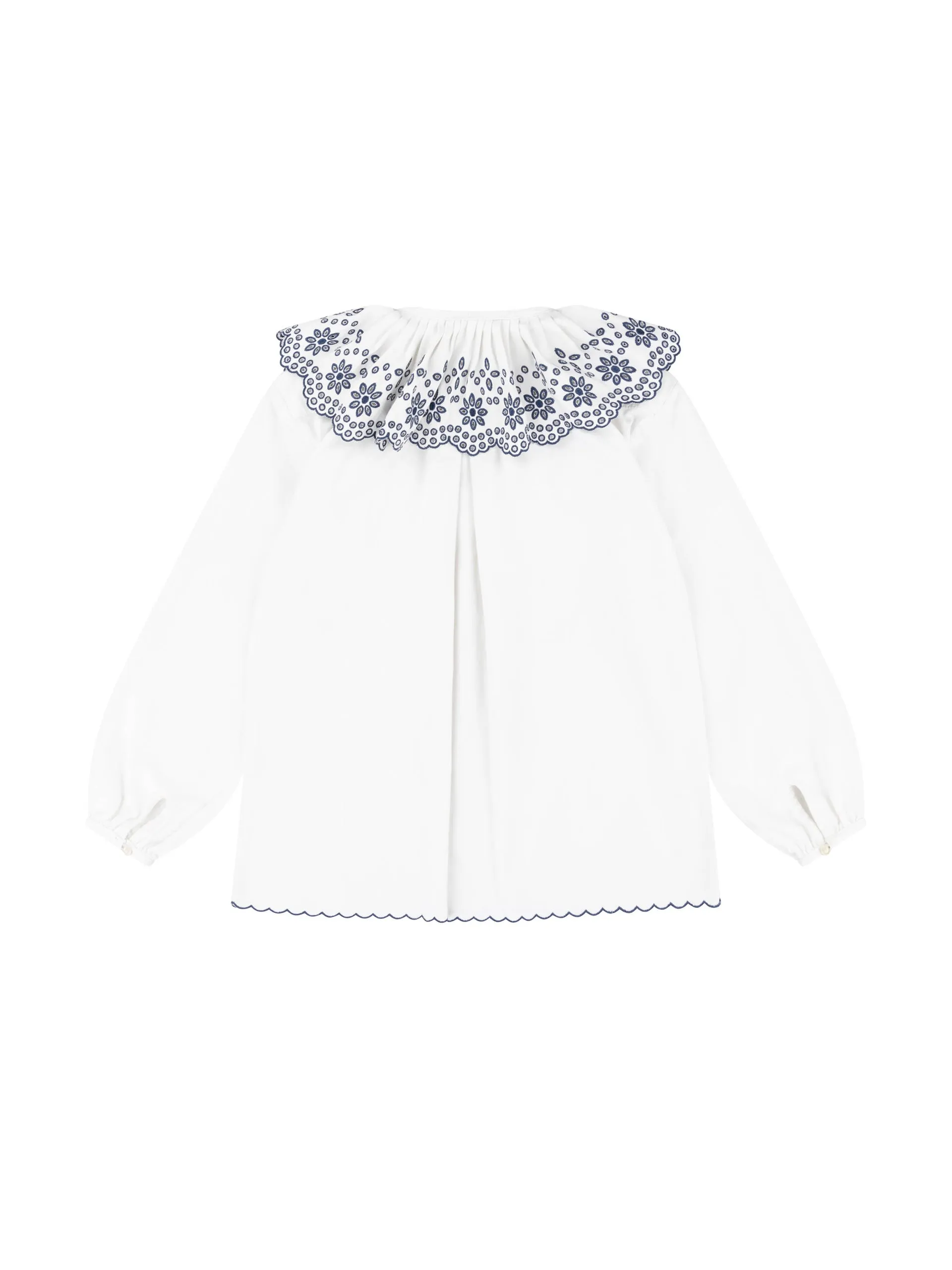 Ecru denim Dylan blouse