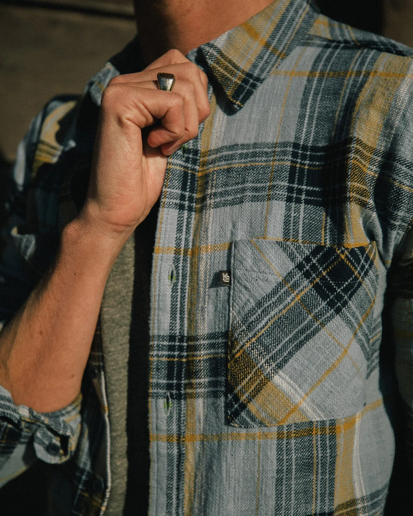 Ellis Plaid Twill Flannel Shirt