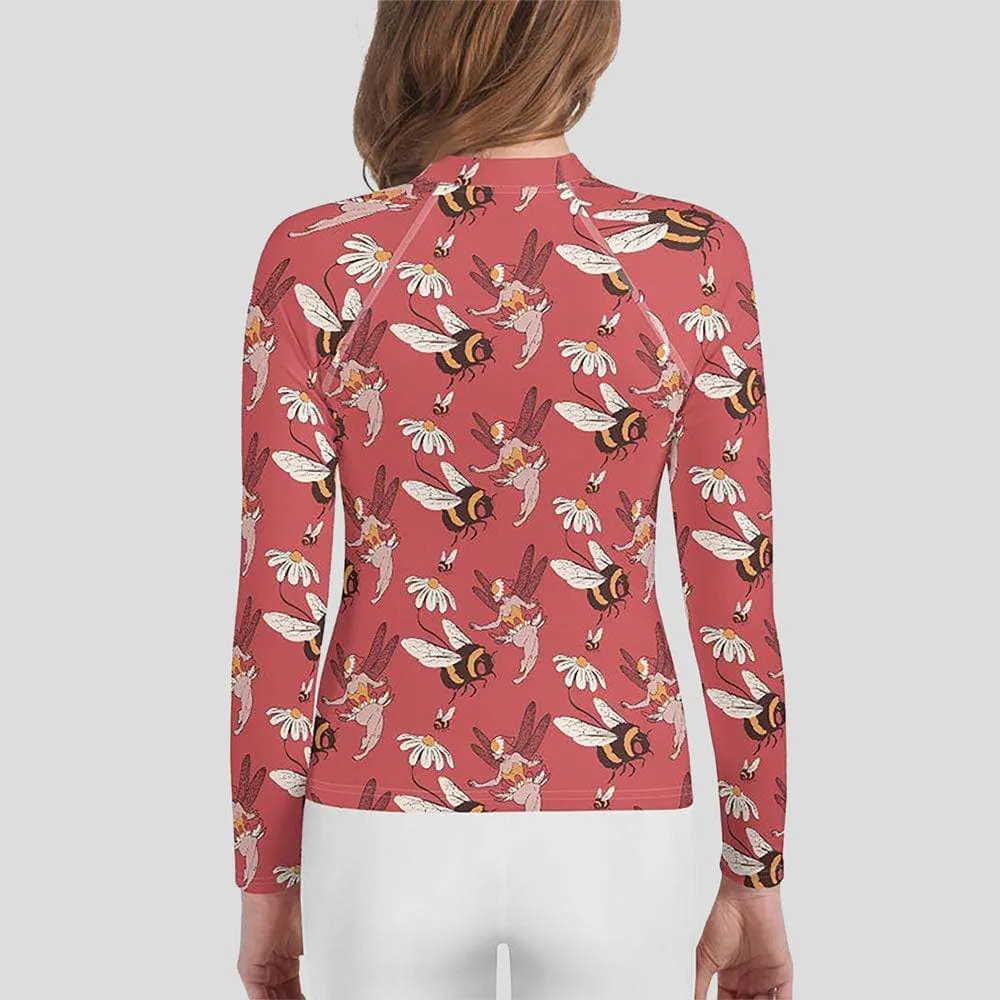Flight of the Fairies Youth Rash Guard (POD)