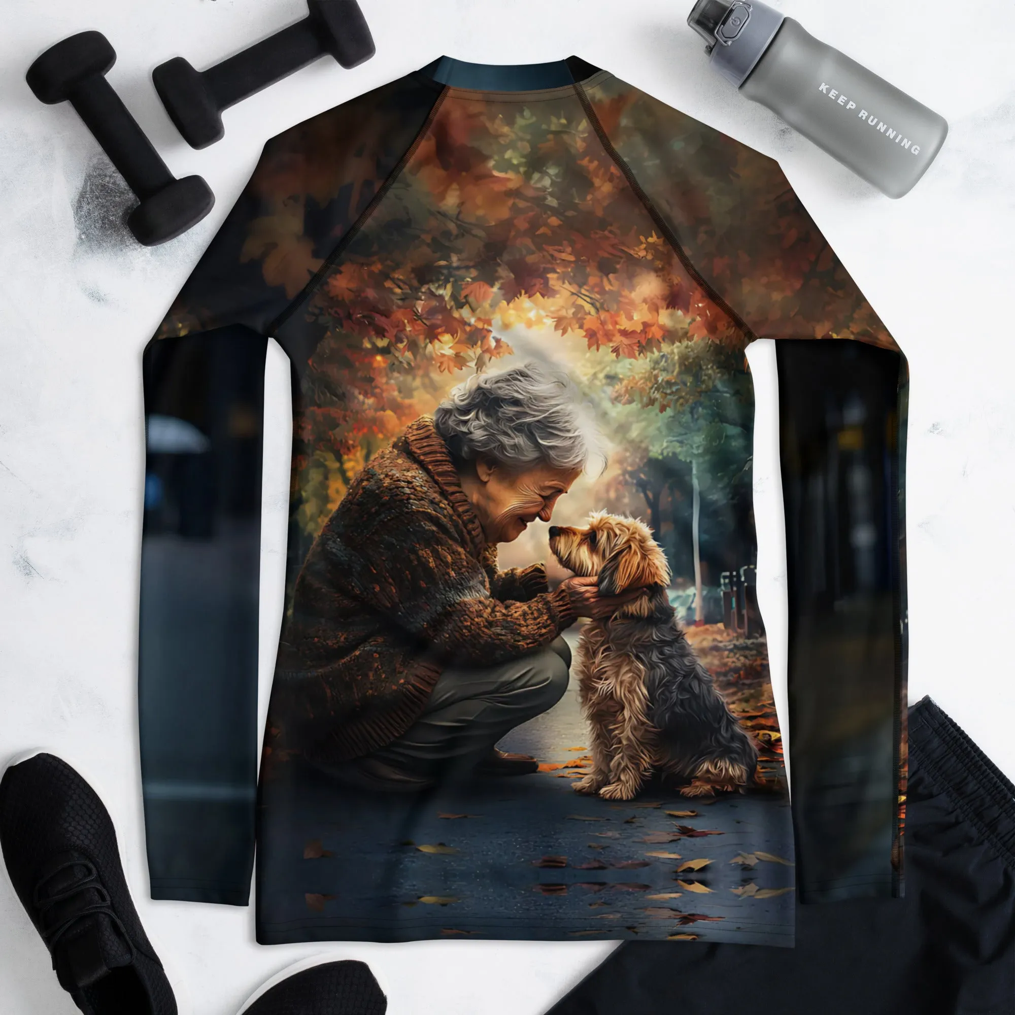 Fur-Ever Together Women's Rash Guard