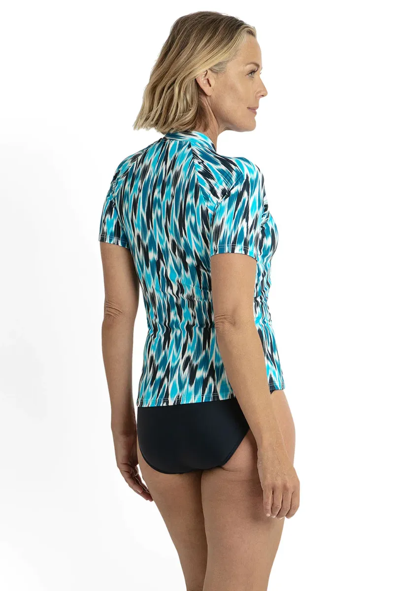 Jantzen Cloud Nine Short Sleeve Rash Vest