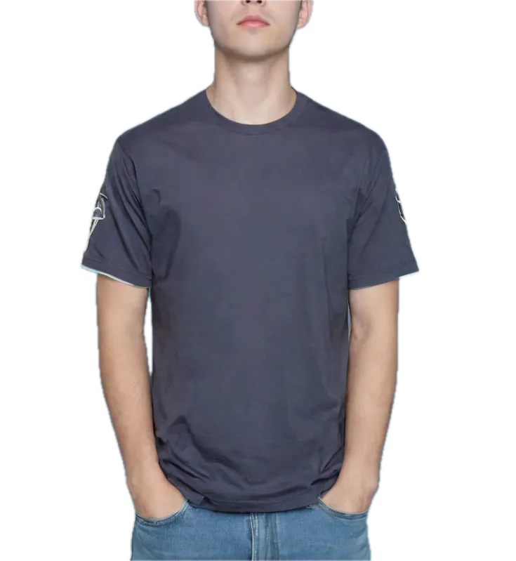 Kangol Gothic Tee T-Shirt in Charcoal