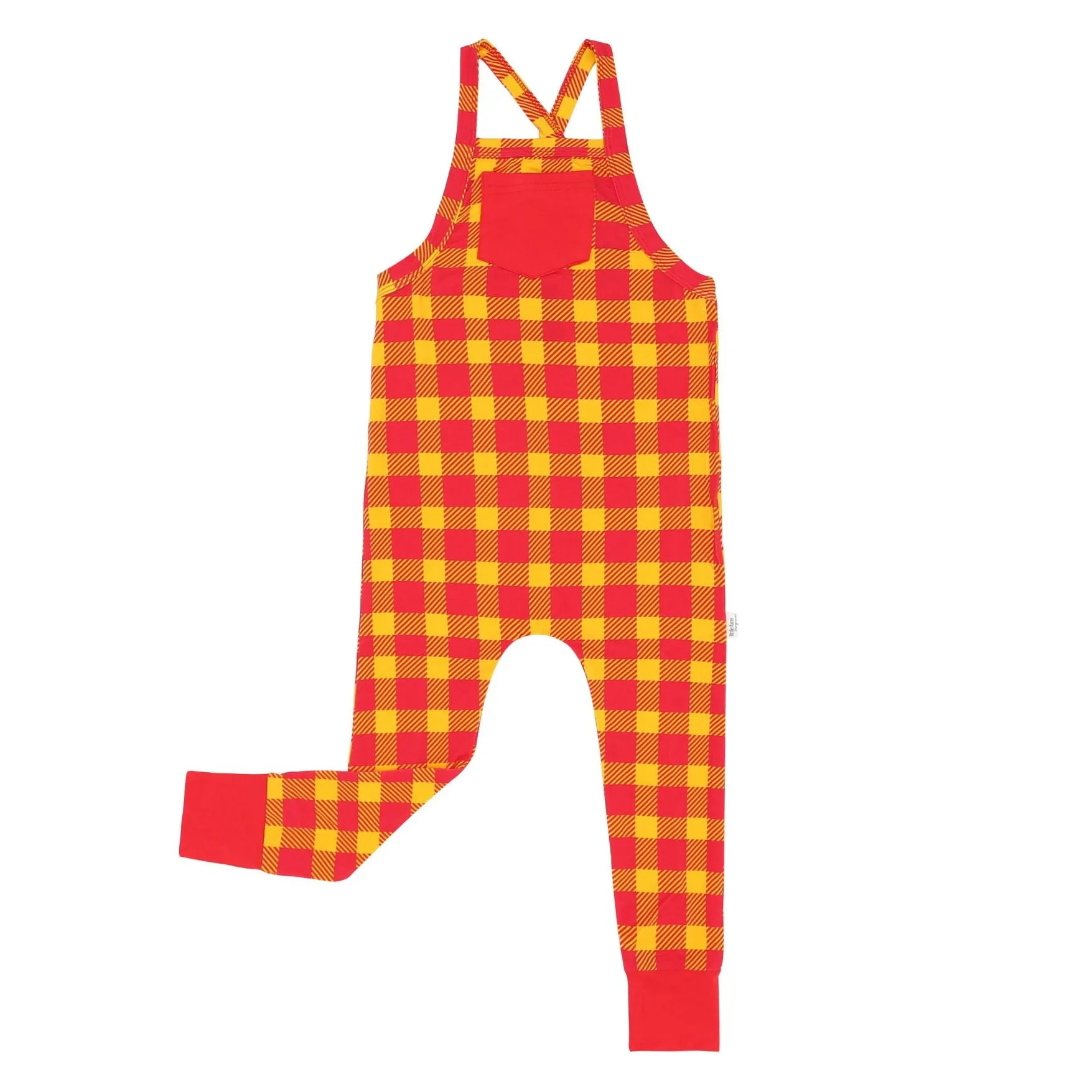Kansas City Plaid Overalls