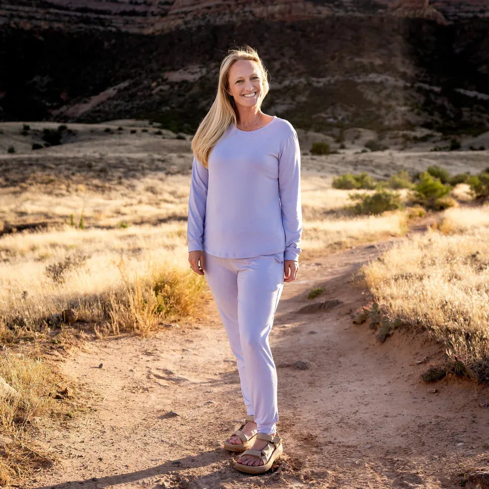 Kyte Baby Women's Jogger Pajama Set - Lilac