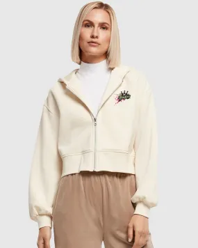 Ladies Short Oversized Zip Jacket Richkizz