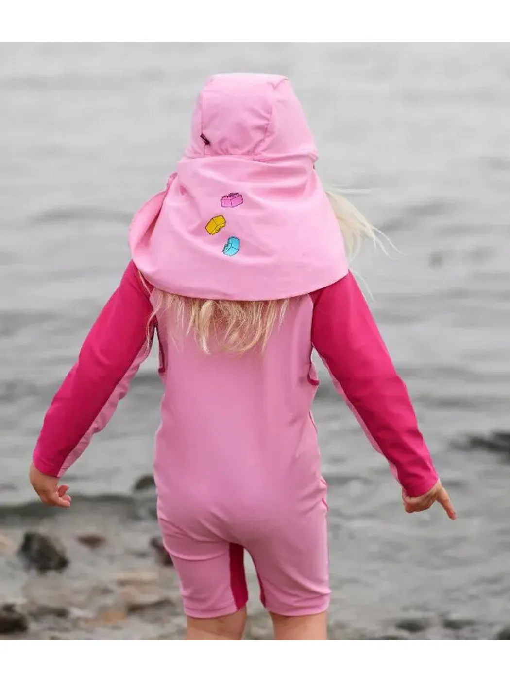 LEGO Duplo Swim Hat with UV50-LWADOUR-301 Pink