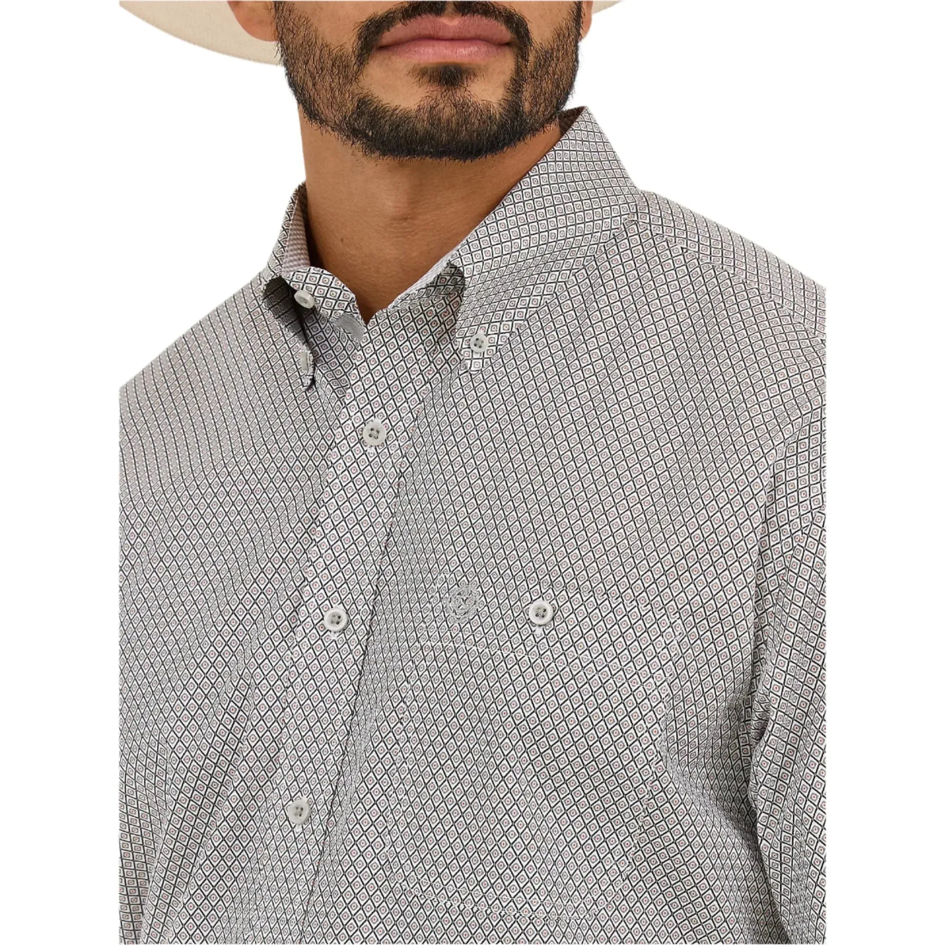Men's Wrangler George Strait™ Short Sleeve One Pocket Button Down Shirt 112365410