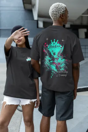 Oversized Shirt Herren  BOX TEE Richkizz Doomsday
