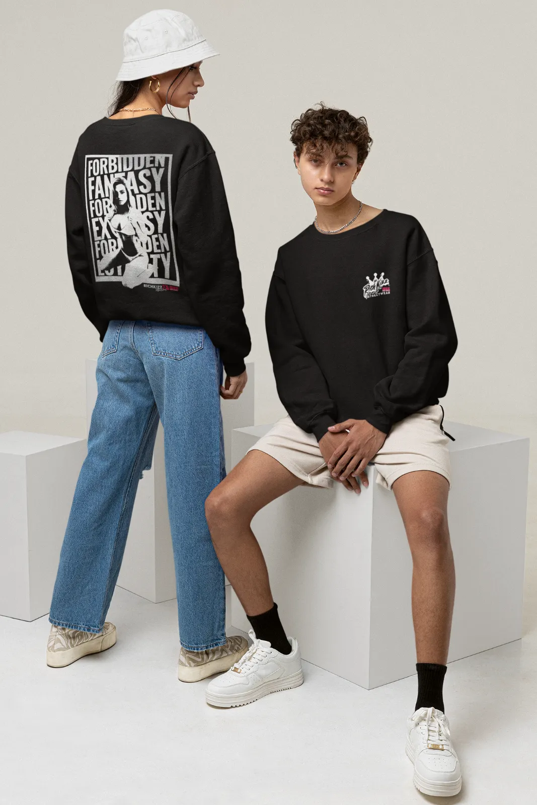Premium Sweatshirt Richkizz Streetwear "E(x)tasy"