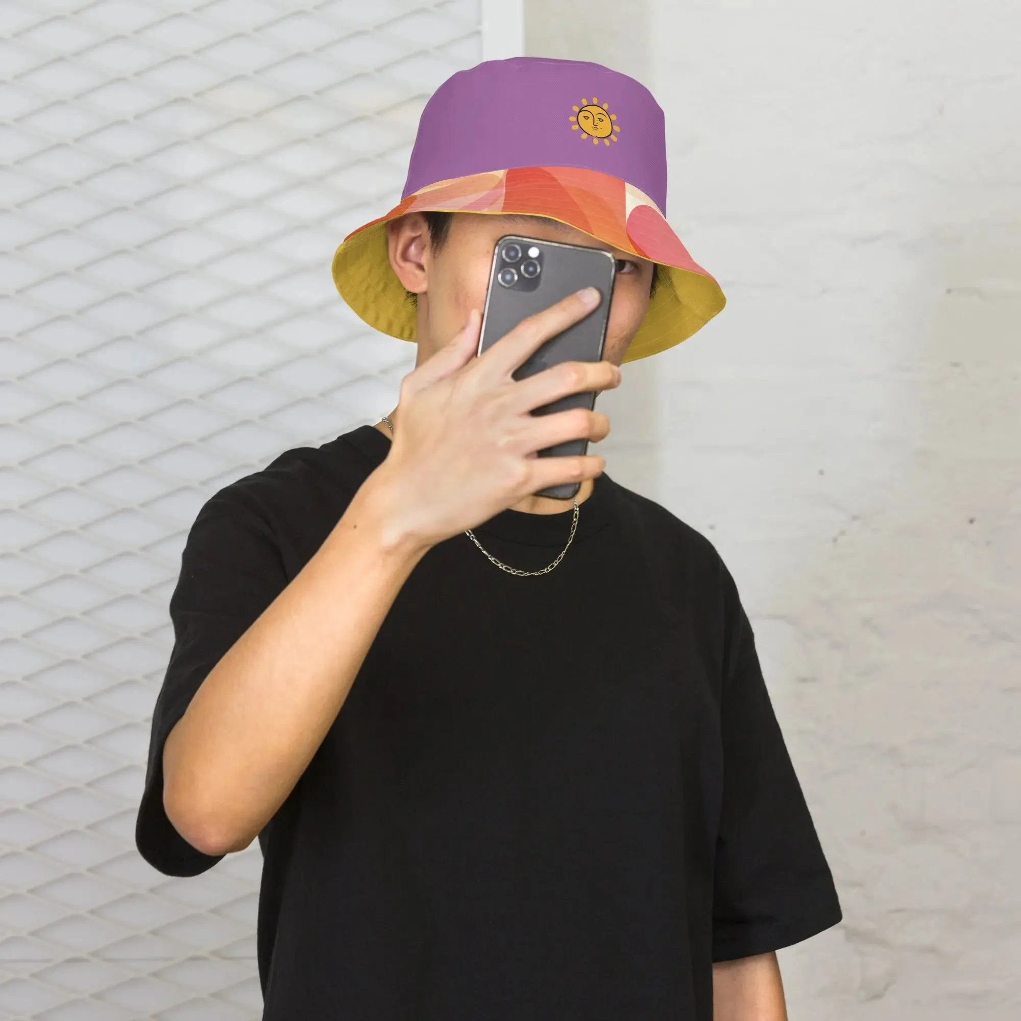 "Mod Dance" - Reversible bucket hat