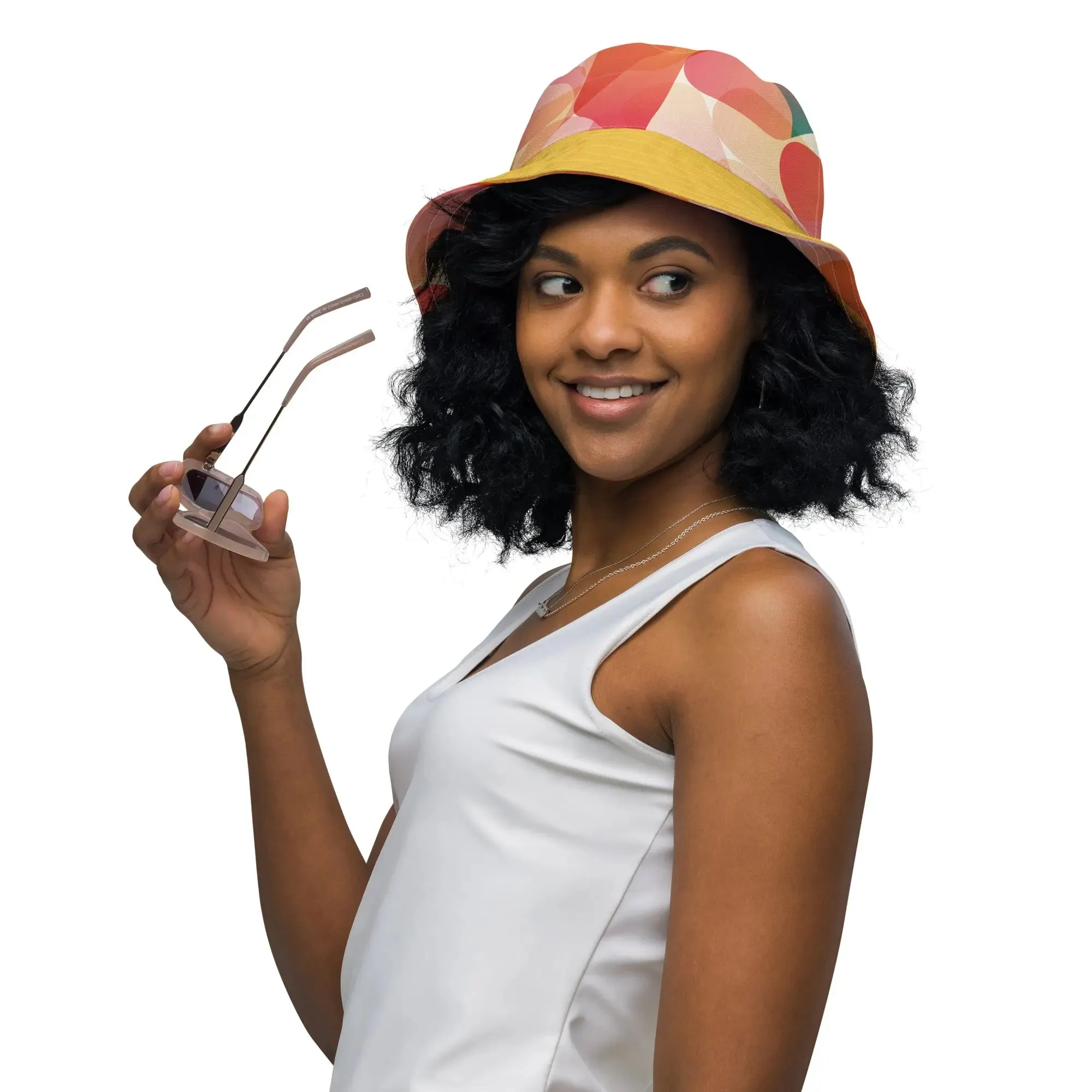 "Mod Dance" - Reversible bucket hat