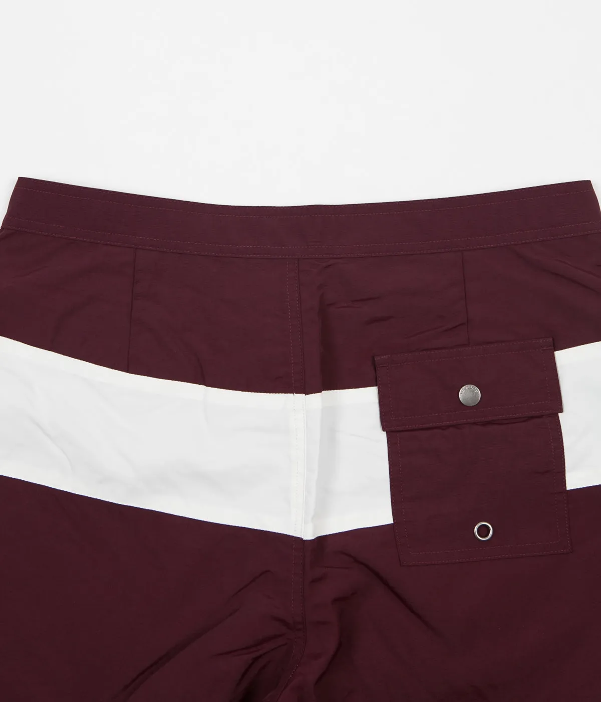 Saturdays NYC Grant Board Shorts - Dark Mauve / Ivory
