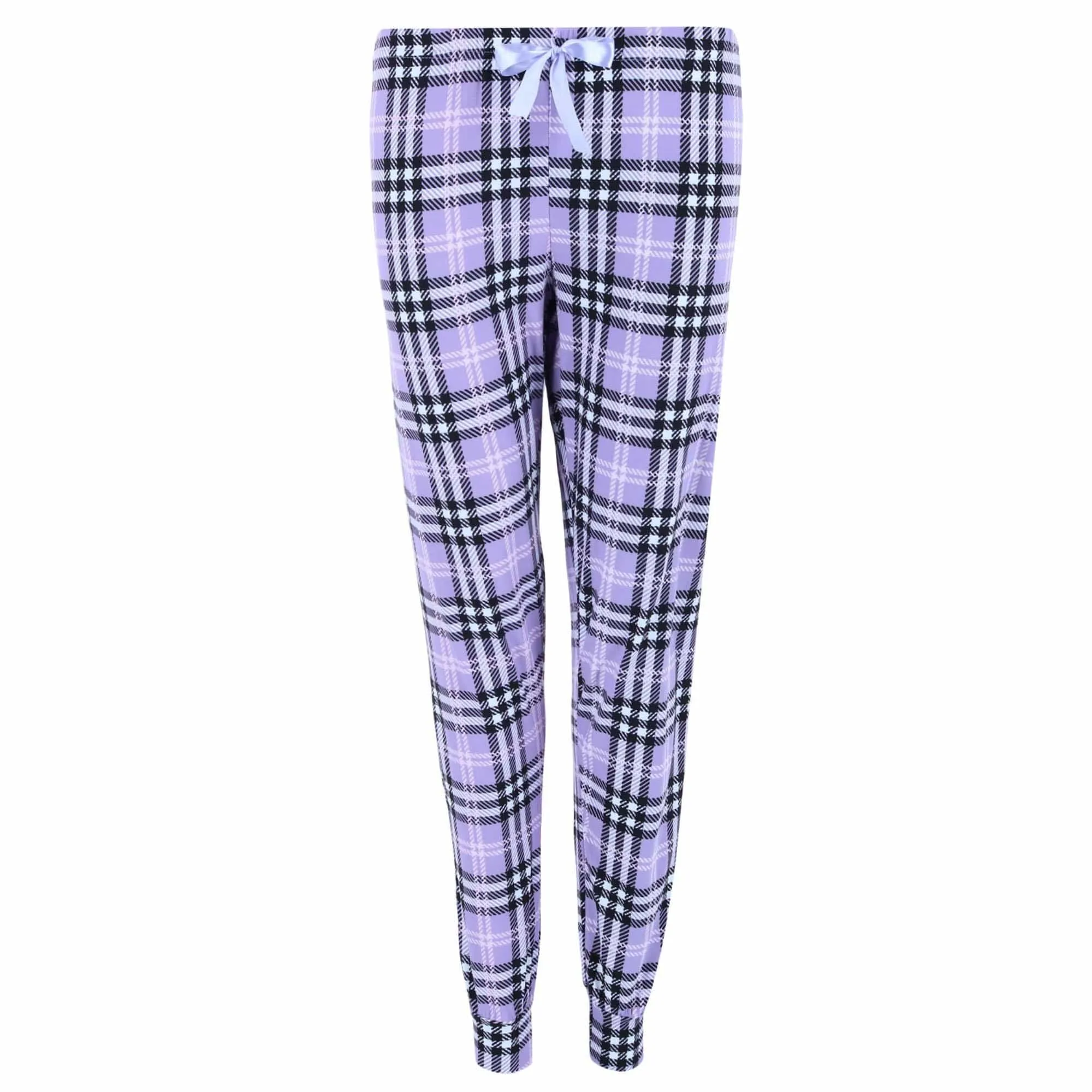 Sleep Junkie Women's Plaid Jogger Sleep Pants