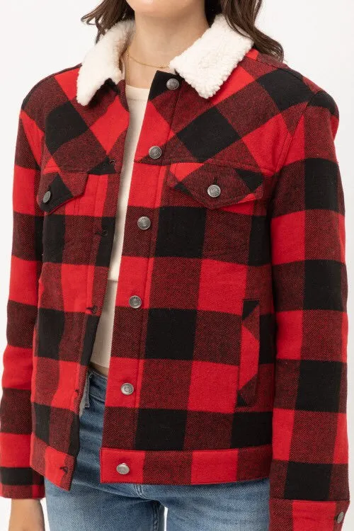 The Emily Buffalo Plaid Jacket