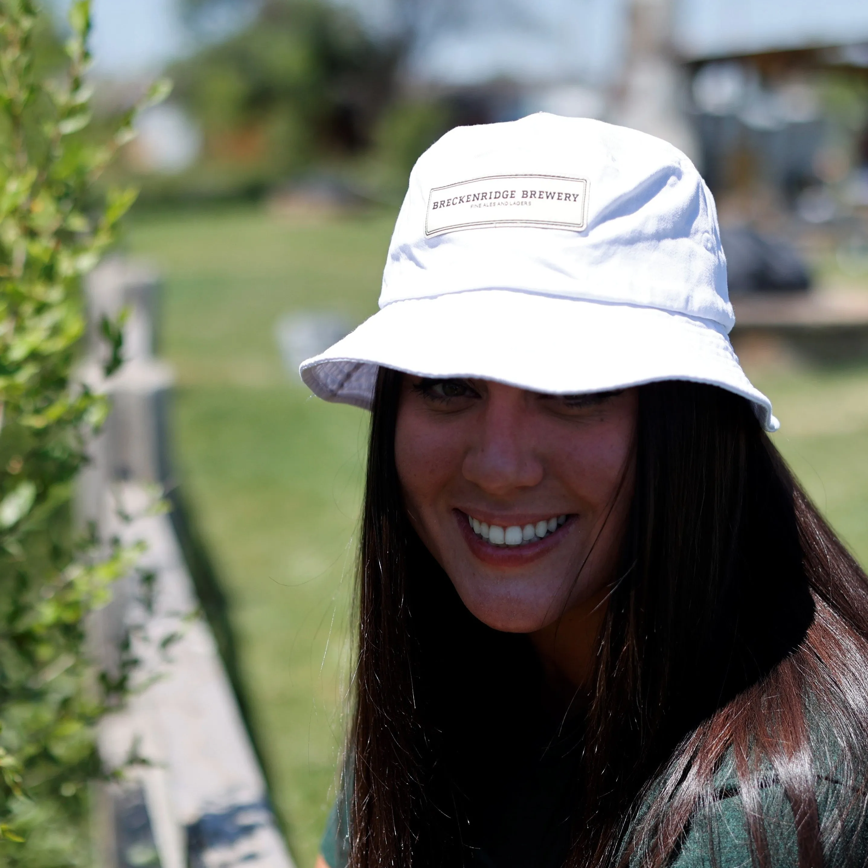 White Bucket Hat