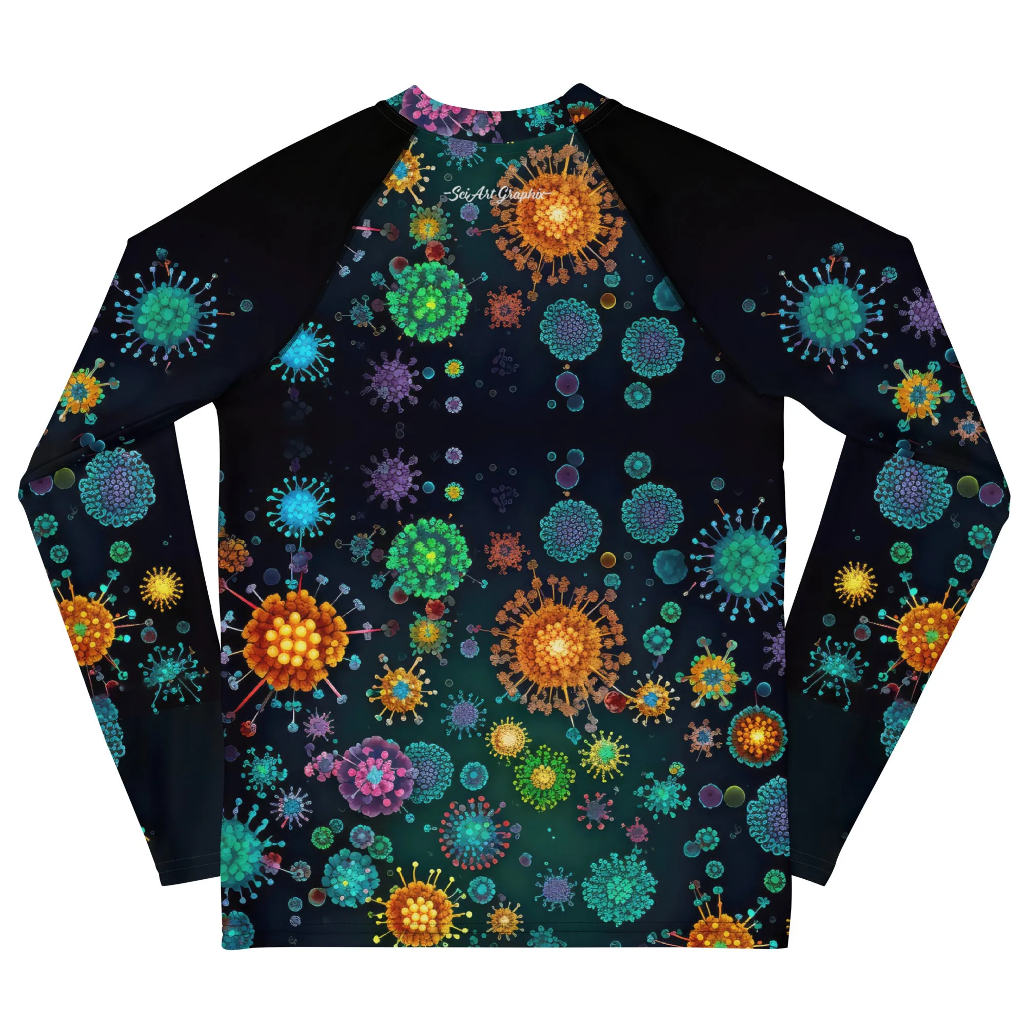 Youth Rash Guard Virus Rain